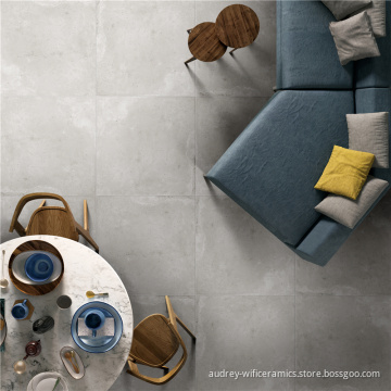 Concrete design flooring and wall porcelain tiles